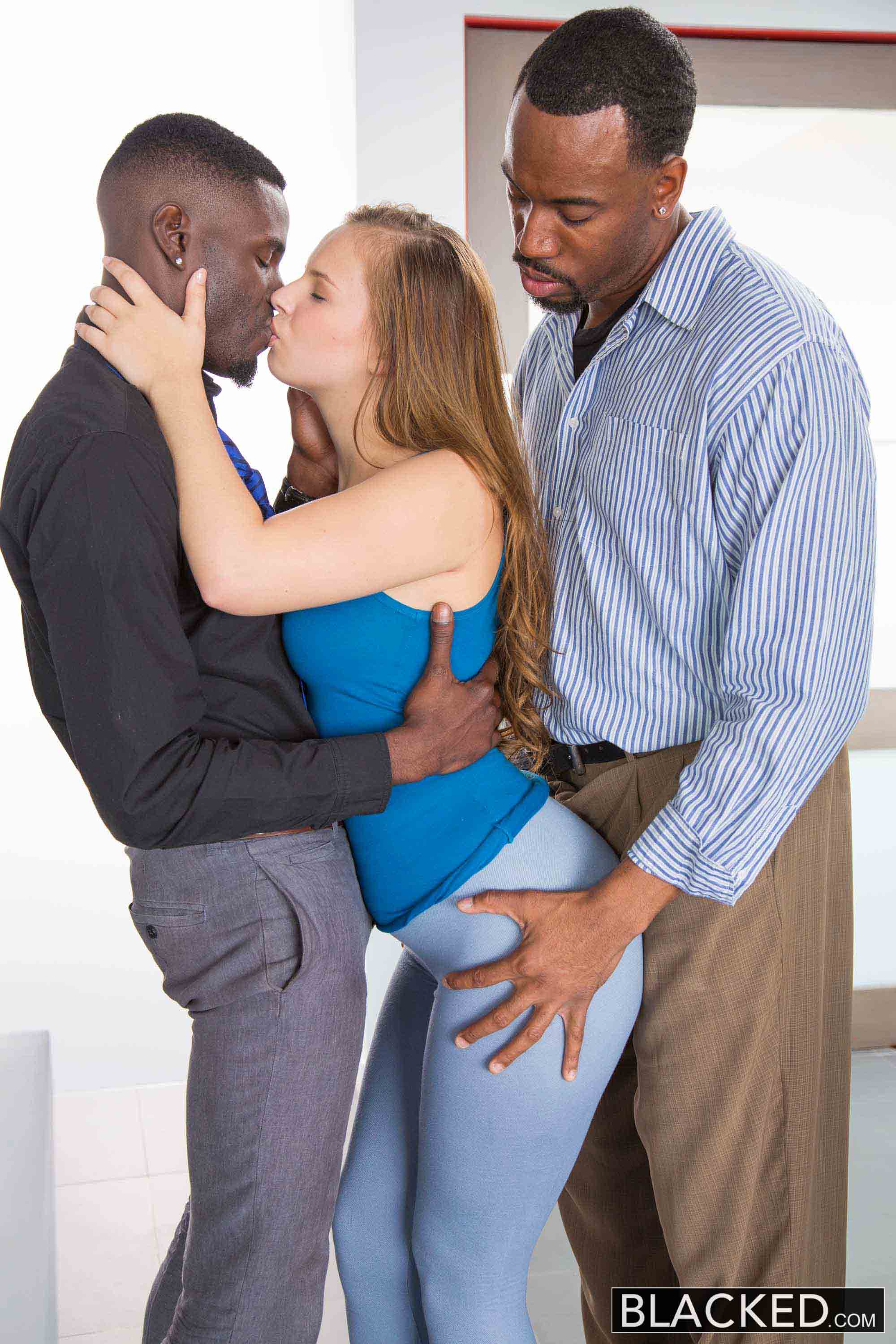 Blacked Jillian Janson Tries First Interracial Threesome Porn